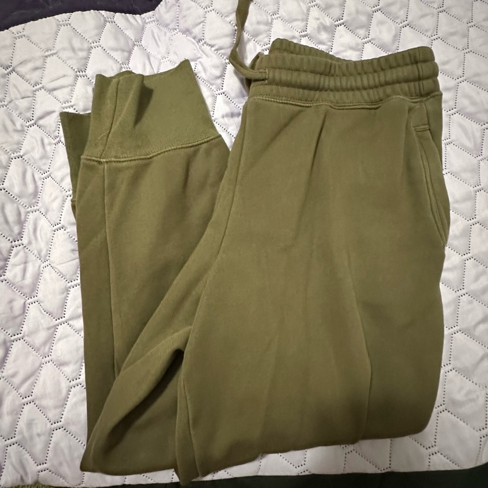 Fabletics Olive Green Joggers